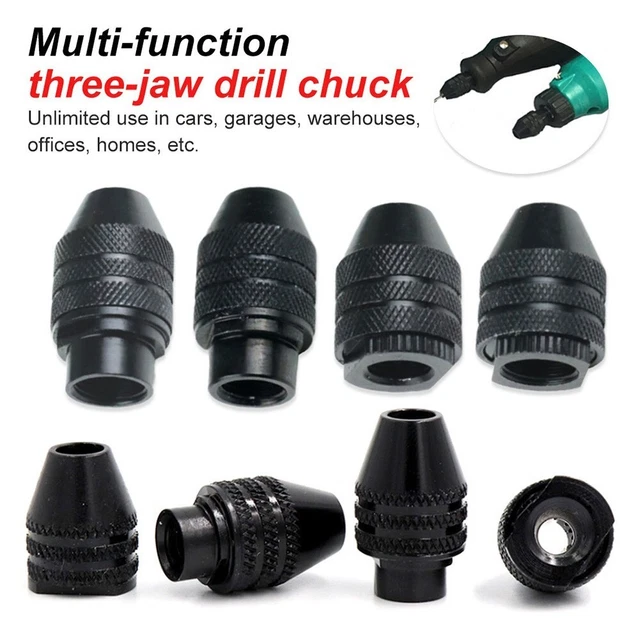 Multi Keyless Universal Quick Change Chuck Rotary Tools Accessories Useful