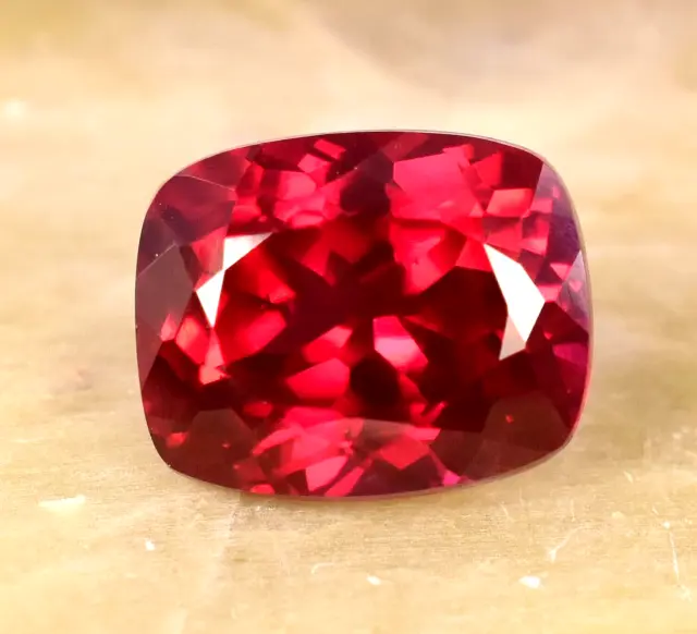 Top Quality Natural Pigeon blood Red Ruby 12.60CT Cushion Cut Gemstone S111
