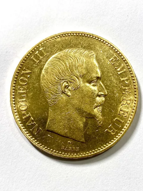 100 Francs Or Napoleon III 1857 Paris