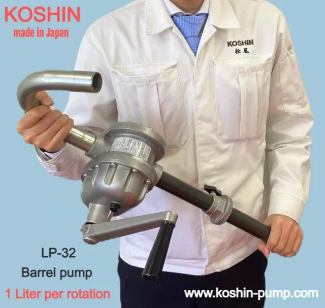KOSHIN Japon LP-32 Essence Haut Litre Baril Pompe 1 L / 1 Umdrehunge, 100 L/Min 2