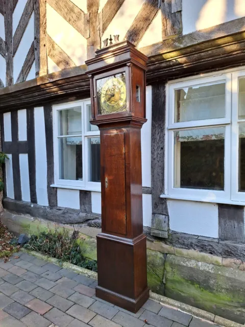 Grandfather Clock by Thomas Hampson of Wrexham Circa.1740 In Full Working Order. 2