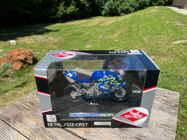 GUILOY 1/10 MOTO MOTORCYCLE GILERA 125cc N°54 Manuel Poggiali GILERA RACING TEAM EUR 47,90 - FR