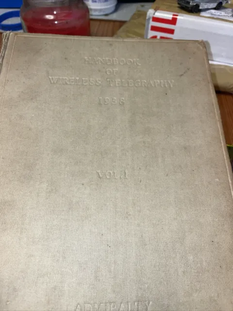 1938 handbook of wireless telegraphy