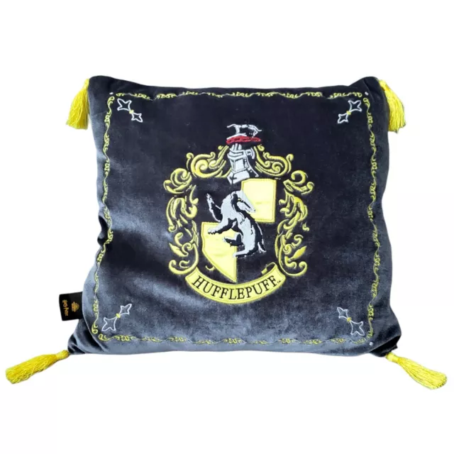 Harry Potter Hufflepuff House Throw Pillow Wizarding World Noble Collection