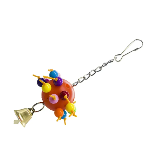 Hängende Ball Schaukel Spielzeug mit Glocke für   Graupapagei Kakadu
