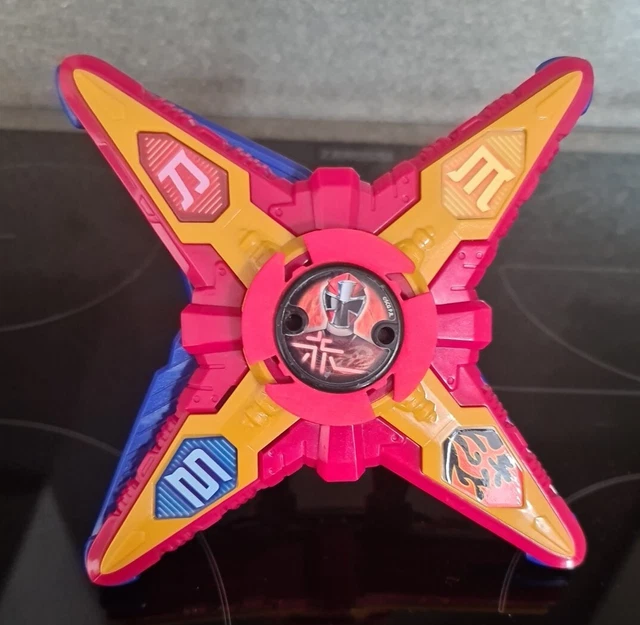 POWER RANGERS NINJA STEEL DX DELUXE RED STAR BATTLE MORPHER Bandai