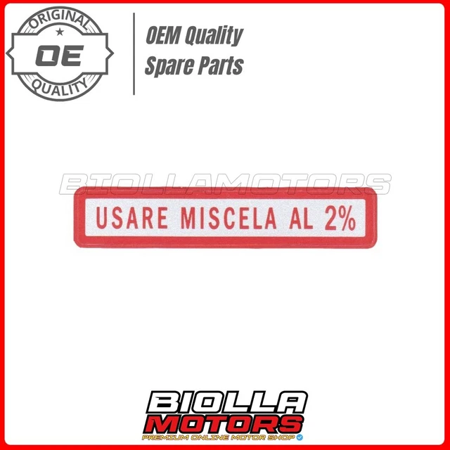 Friege Small Plate Mixture 2% Piaggio Vespa Pk 80 S 80 1982-1982 142720470