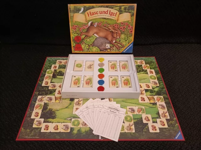 Ravensburger Spiel: Hase und Igel 1978 komplett mit OVP