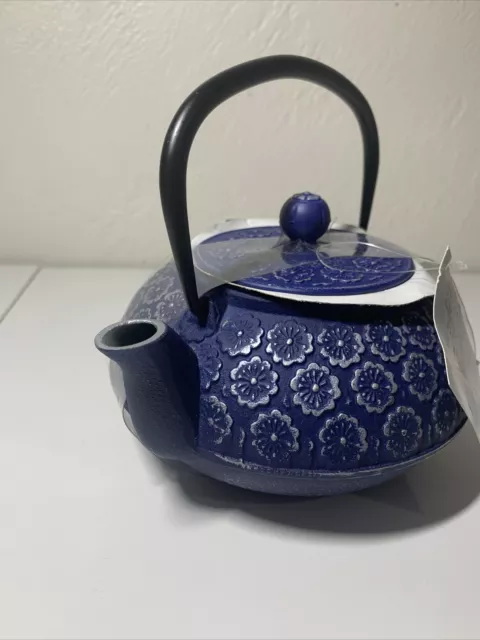 primula cast iron teapot with loose leaf tea infuser
