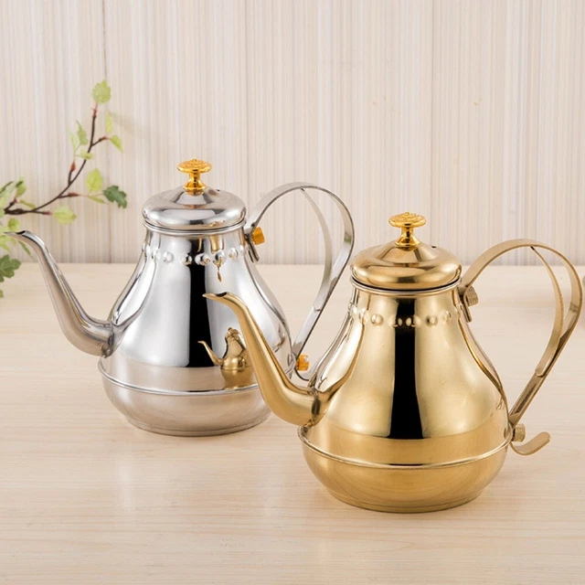 Strumenti da caffè bollitore per tè Palace pentola a bocca lunga 1,8 L/1,2 L