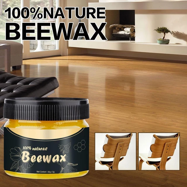 Muebles de cera de abejas esmalte suelo de madera cuidado de cera de abejas madera pulido casa- O9S6