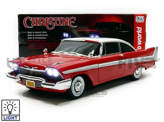 Auto World 1/18 - Awss102 - Plymouth Fury - Christine - Night Version