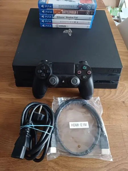 Console PS4 PRO - 1TB +2 controles + 1 jogo com 2 Anos de Garantia - Sony -  JF GAMES