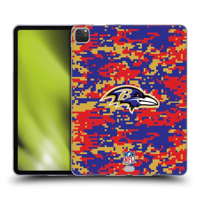 Official Nfl Baltimore Ravens Graphics Soft Gel Case For Apple Samsung Kindle