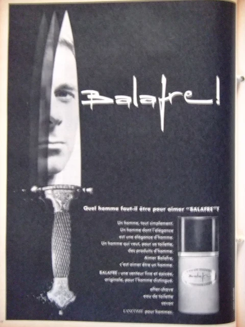 Après-rasage Lancôme Balafre 60g Ancien - Neuf Dans Son Emballage D'origine - Vintage Collection