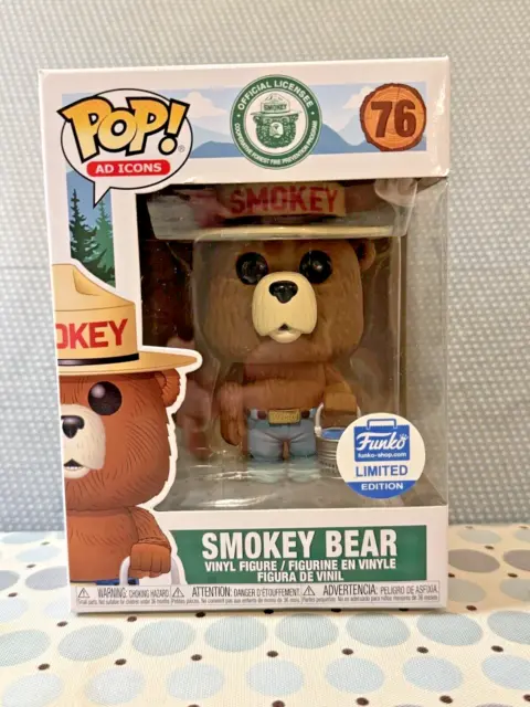 Funko Pop! Vinyl: Ad Icons - Smokey Bear - Funko Web (FW) (Exclusive) #76