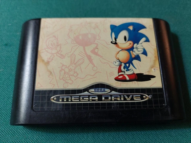 JEU SEGA MEGA Drive " SONIC the Hedgehog " 1991 EUR 5,00 - PicClick FR