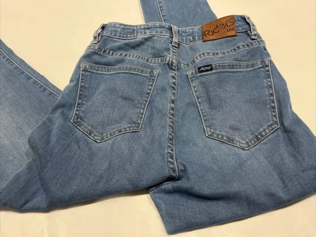 Riders Jeans by LEE HI RIDER size 7 wmns light blue VGC