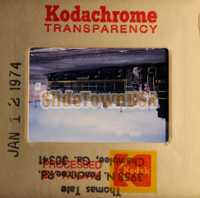 Vtg 1974 Train Slide 1176 SCL Seaboard Coast Line Railroad X3M078 3