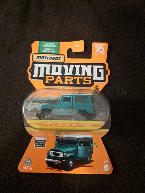 2023 Matchbox Moving Parts #8 Toyota Land Cruiser FJ40 NIAGARA GREEN | FSC