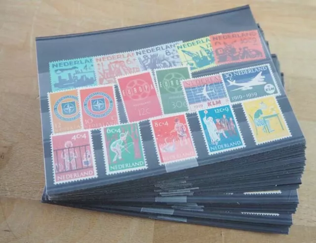 1959 Niederlande; 30 komplette Jahrgänge, postfrisch/MNH, MiNr 728/743, ME 858.-