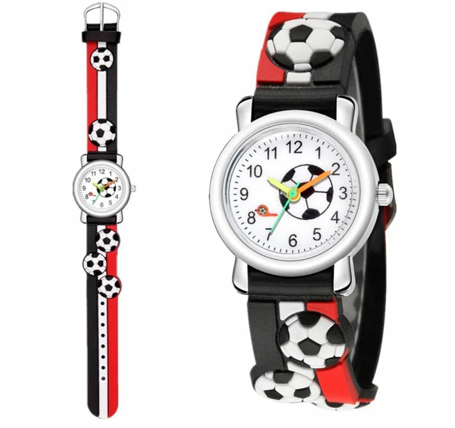 Kinder, Kinder, Jungen Sunderland FC 3D, Fußball, Design Sportuhr