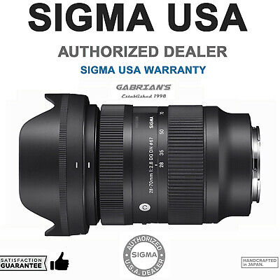 Sigma 28-70mm f/2.8 DG DN Contemporary Lens for Sony E. U.S. Authorized Dealer