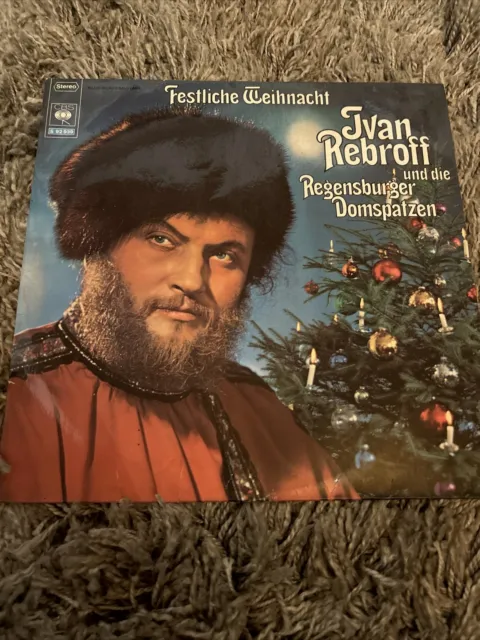 LP Weihnachten,  Ivan Rebroff und die  Regensburger Domspatzen