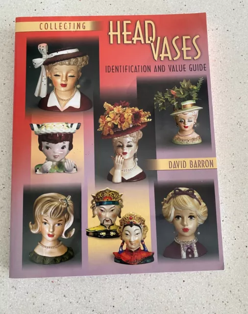 Collecting Head Vases Identification and Value Guide Book by David Barron