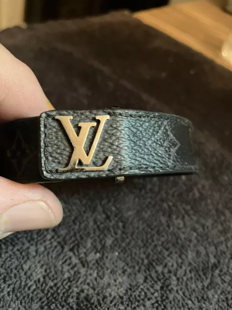 LOUIS VUITTON Monogram LV Confidential Bracelet 17 1234752