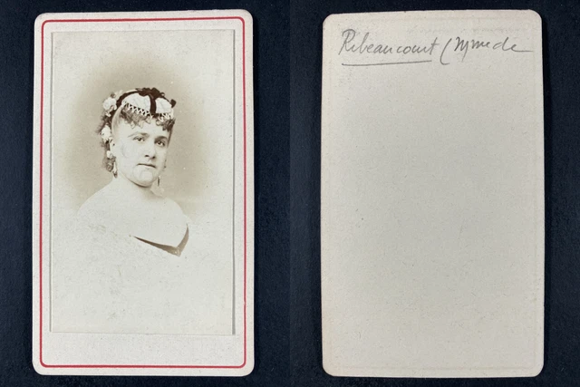 Photo Vintage CDV 1874 - Le Prince Impérial à Londres, Tirage Albuminé Original