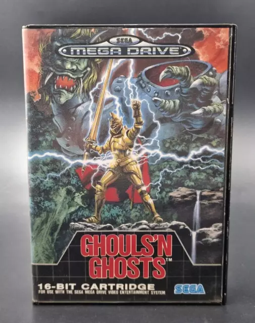 Ghouls'n Ghosts - SEGA Megadrive Mega Drive - Complet - PAL - Très Bon Etat