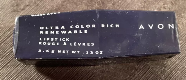 Nuevo lápiz labial renovable Avon 2000 ultra rico en colores 0,13 oz bonito