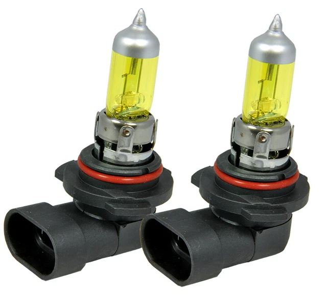 x2 9006 HB4 100W 3000K Headlight Xenon Super Yellow Low Beam Fog Light Bulb I159