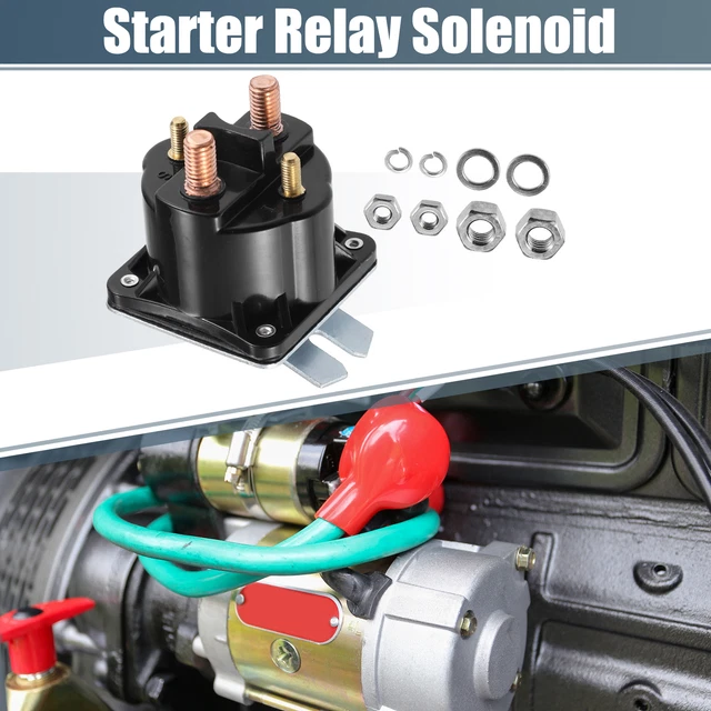 12V STARTER SOLENOID Switch Relay Intermittent Duty for Dump Trailer 4