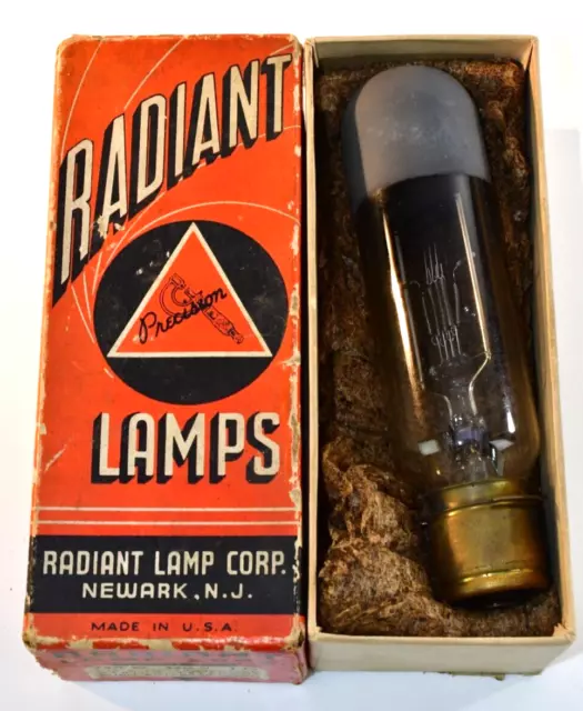 Vintage Radiant Projection Lamp  750W 120V T12 New In Box