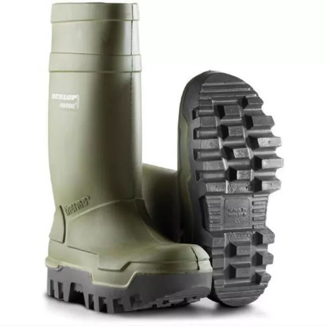 DUNLOP PUROFORT THERMO Plus Safety Wellington Steel Toe Cap Work