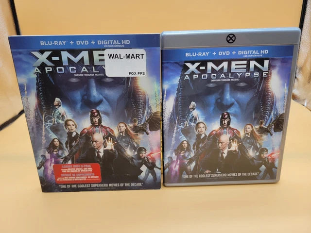 X-Men: Apocalypse Blu-ray 3D + 2D With Slipcover – Brand New
