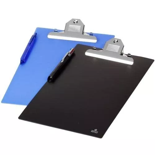 CARCHIVO Folder with PP Pegs 24 x 35 cm Bulldog Clamp Black Brand Carfile