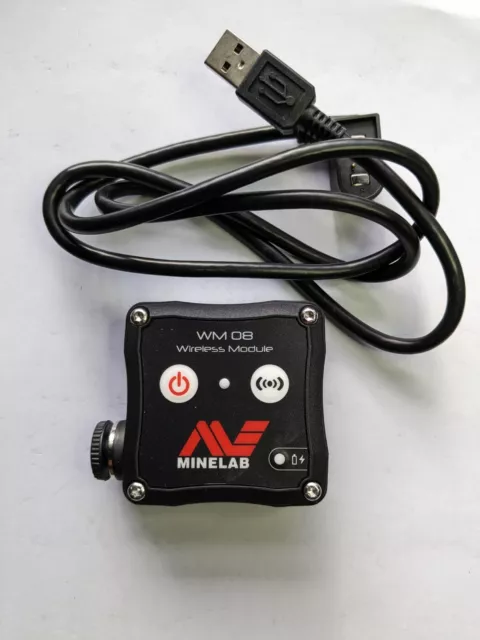 Minelab WM 08 Wireless Module with magnetic USB charger