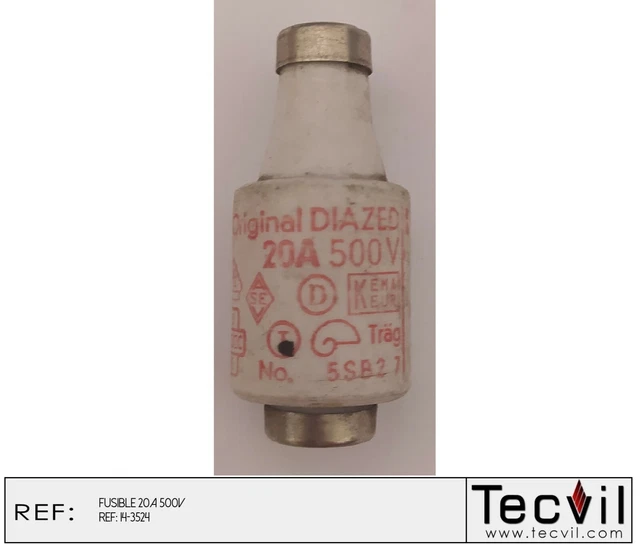 Lot de 7  Fusibles Original DIAZED 5SB2 7
