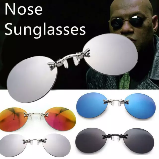 CLIP NASO OCCHIALI da Sole Occhiali Rotondi Matrix Morpheus Vintage Sun UV400 EUR 2 79 PicClick IT