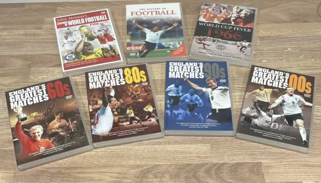 UK Football DVD collection - MUST HAVE! - Great Condition!