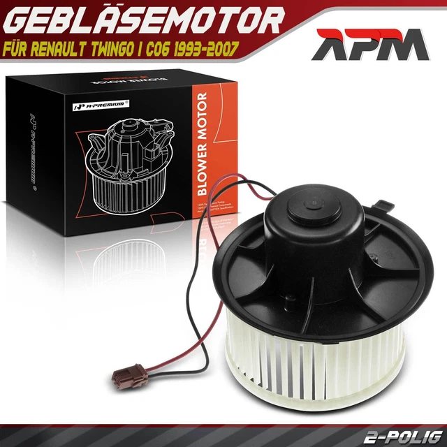 Ventilateur de Chauffage Moteur Du pour Renault Twingo I C06 1993-2007 1.2L