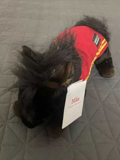 Wells Fargo Mike Horse Pony Legendary Black Plush Toy Stuffed Animal 2016 14”