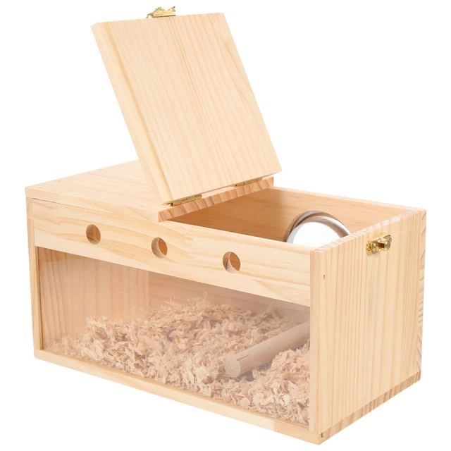 Caja de jaula de loros caja de cría Jaulas Para Pájaros Periquitos periquito casa de anidación