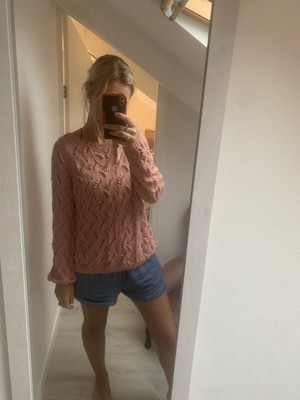 SEZANE PINK YVETTE jumper £90.00 
