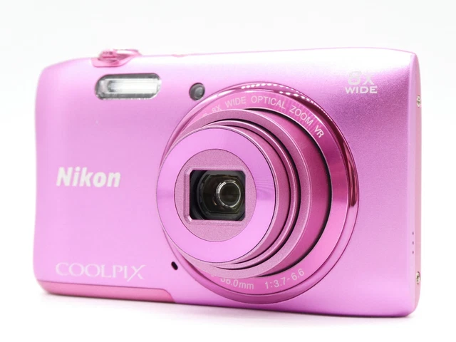 READ [NEAR MINT IN BOX] Nikon COOLPIX S3600 Pink 20.0MP Digital Camera JAPAN 3