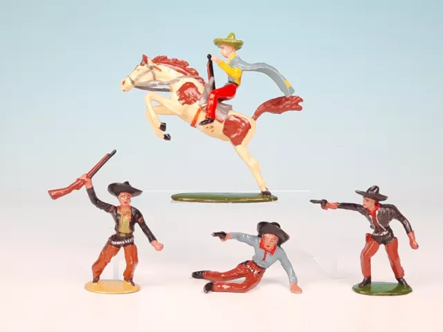 MERTEN / Elastolin - Mexikaner Cowboys ähnlich wie 7cm Hausser Serie