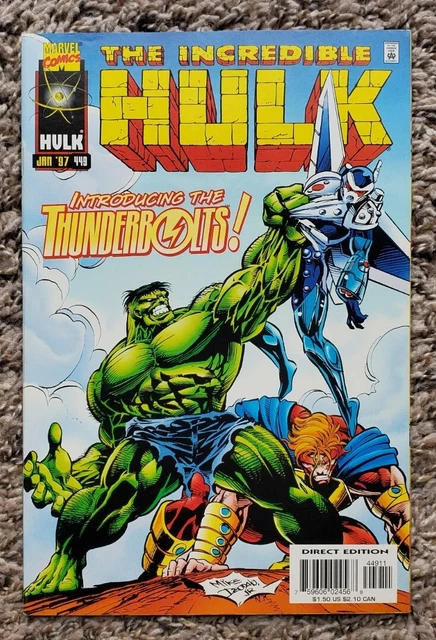 The Incredible Hulk # 449 - 1st Appearance of Thunderbolts